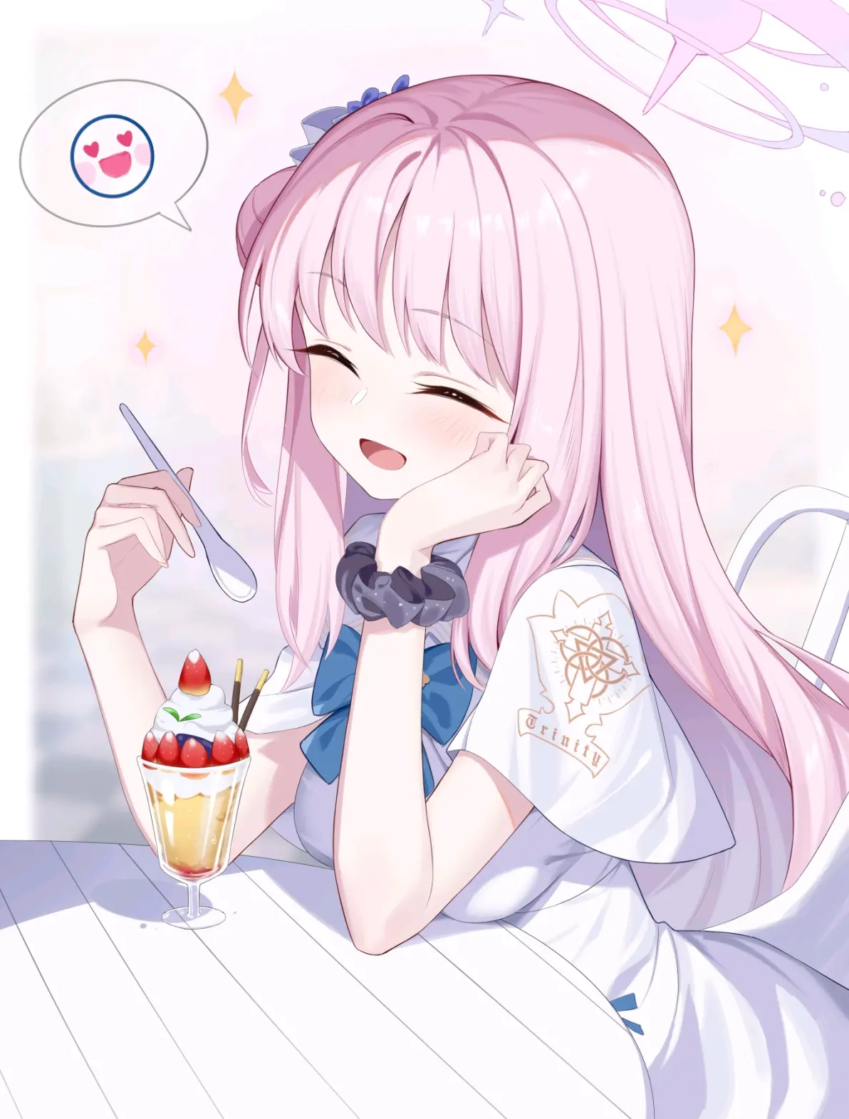 满满的甜蜜♡ – 芭菲插画特辑