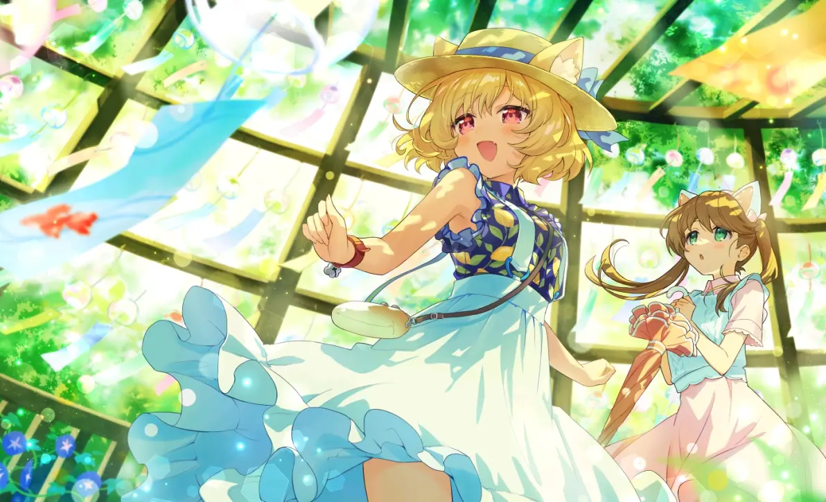 清凉治愈的声音 – 风铃插画特辑