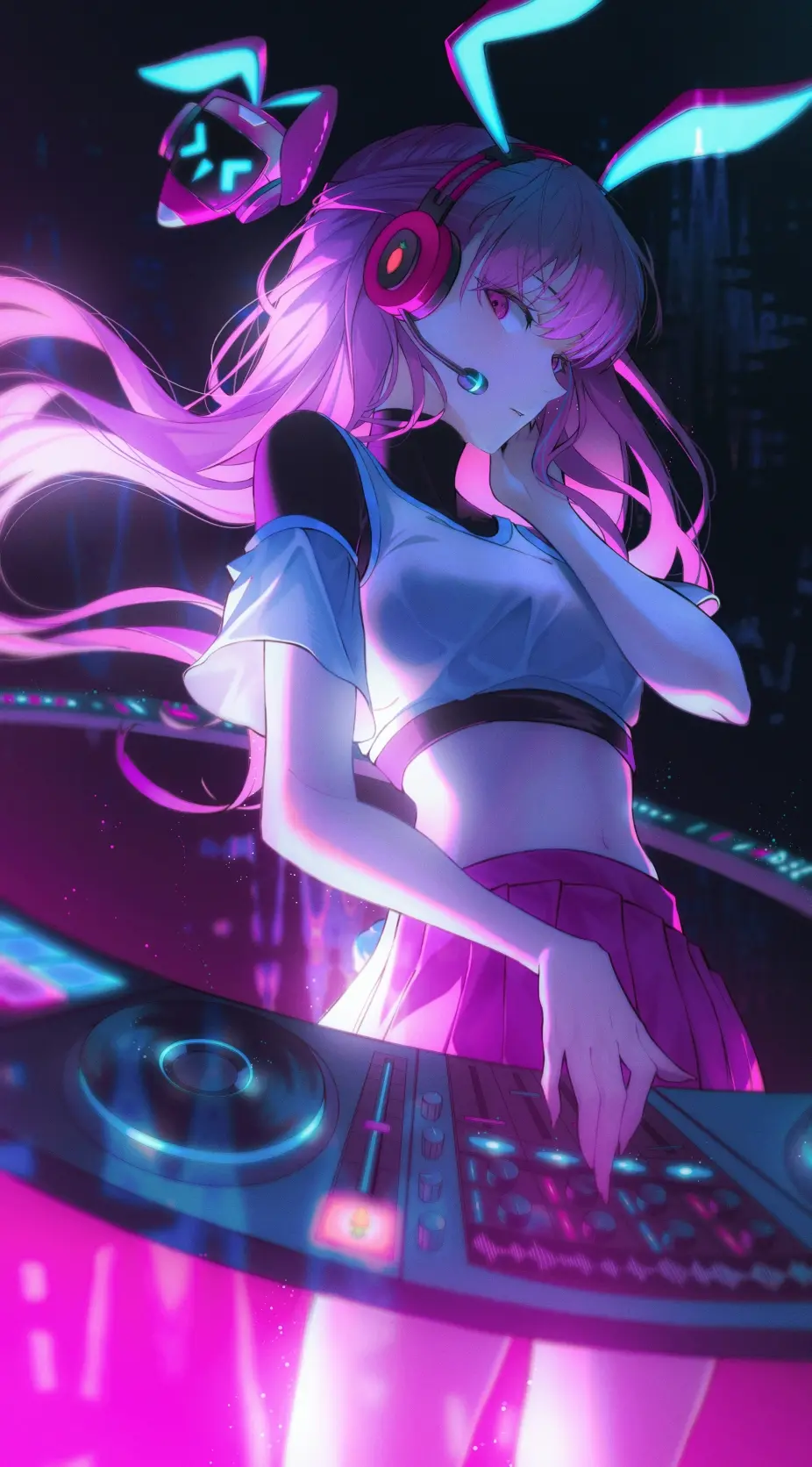 与音乐相伴 – 头戴式耳机插画特辑