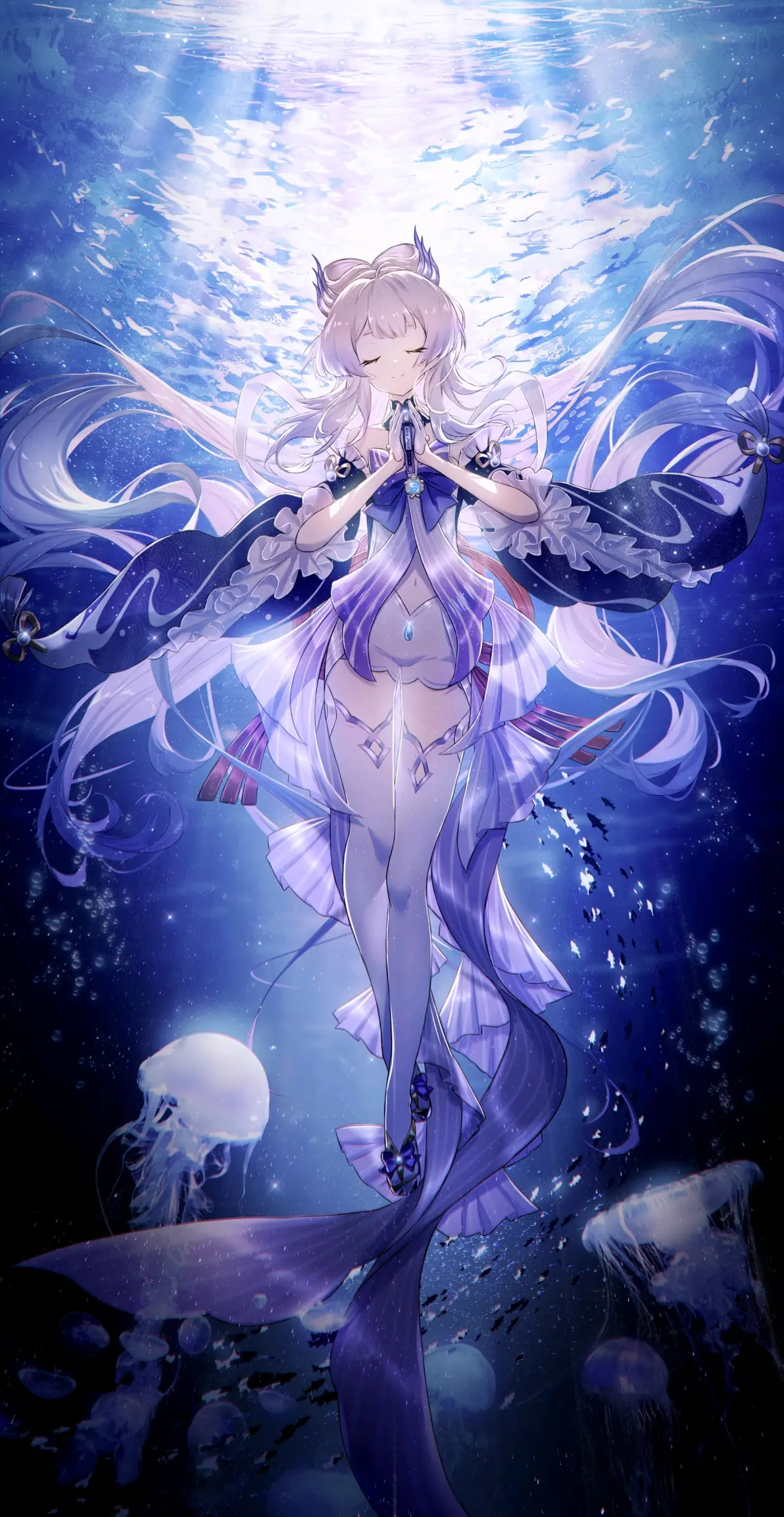 优雅又飘逸 – 超长发插画特辑