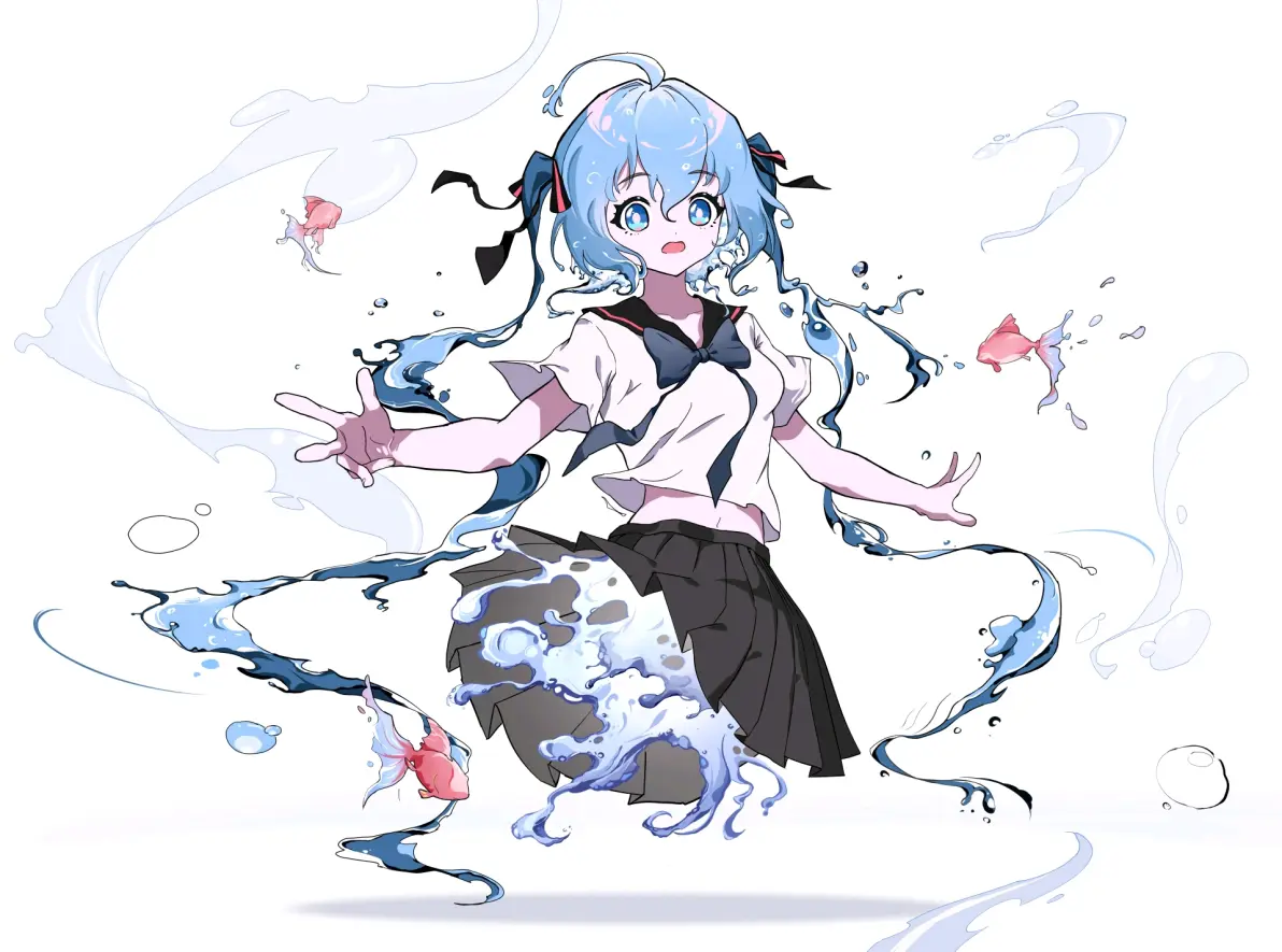 满溢的透明感 – 「#瓶未来」插画特辑