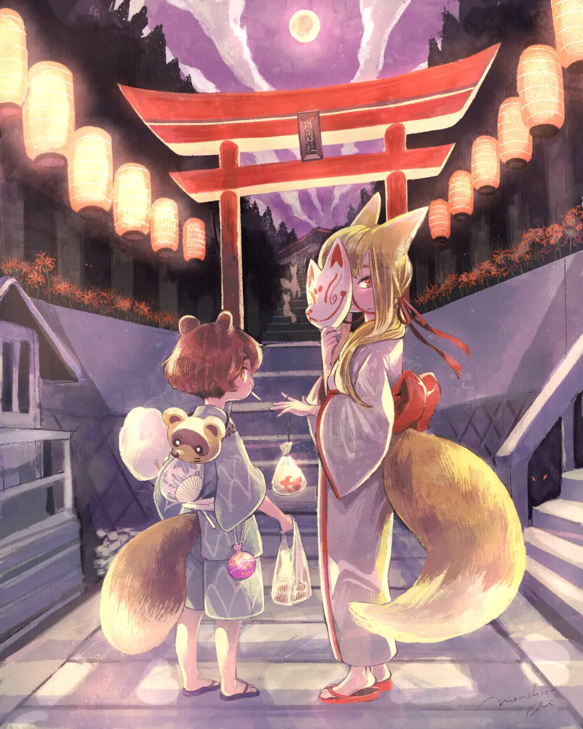 热闹非凡 – 夏日祭典插画特辑