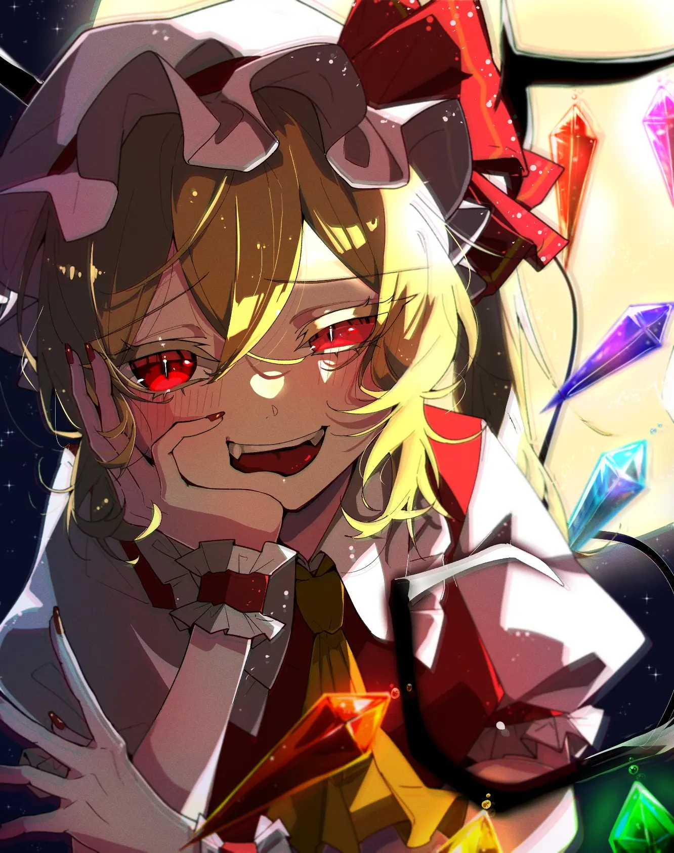 嘟嘟的脸颊♡ – 托腮女子插画特辑