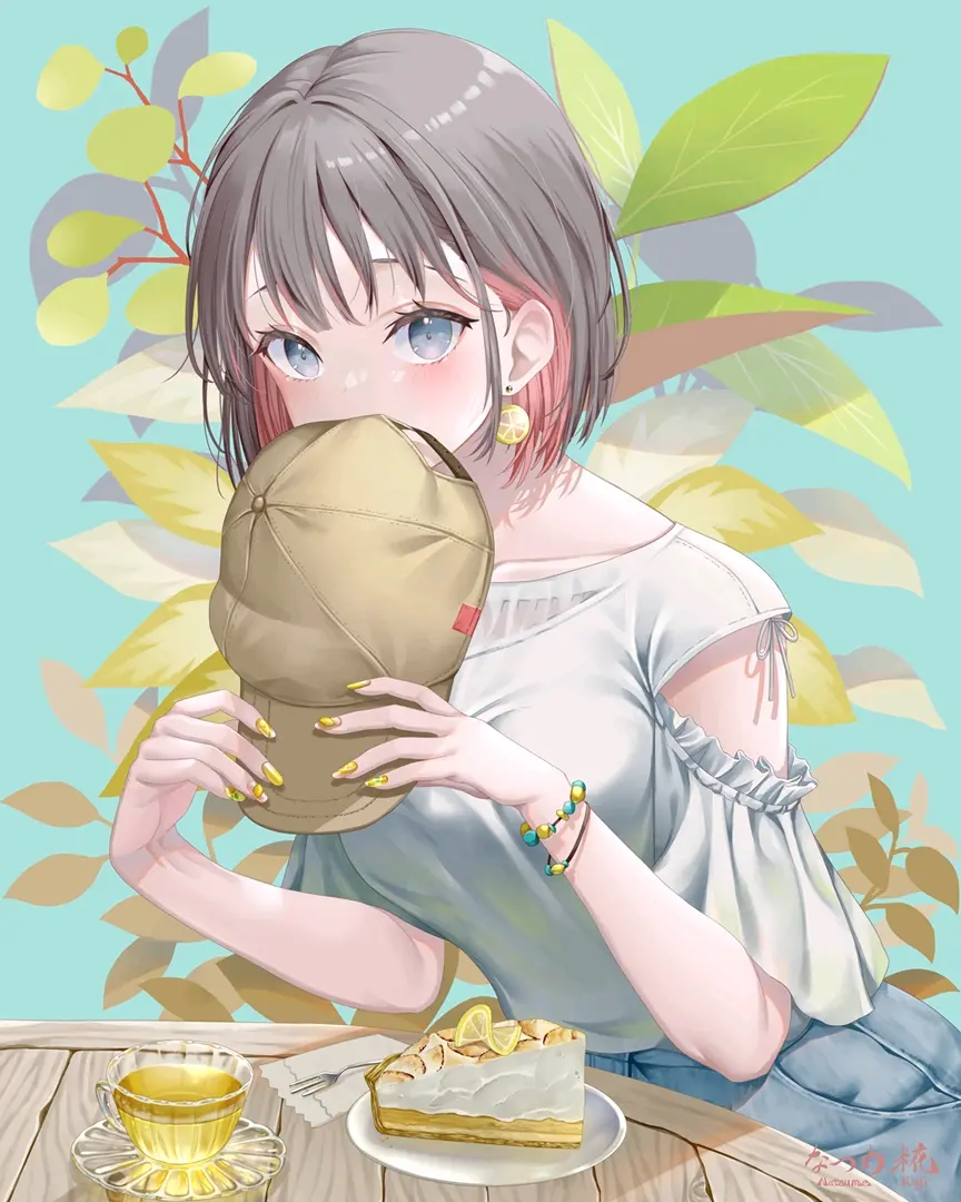 运动感十足♡ – 鸭舌帽插画特辑