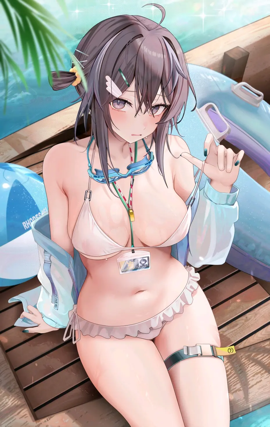 清凉一夏！ – 海边嬉戏插画特辑