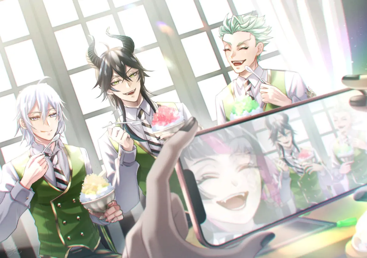 透心凉！ – 刨冰插画特辑