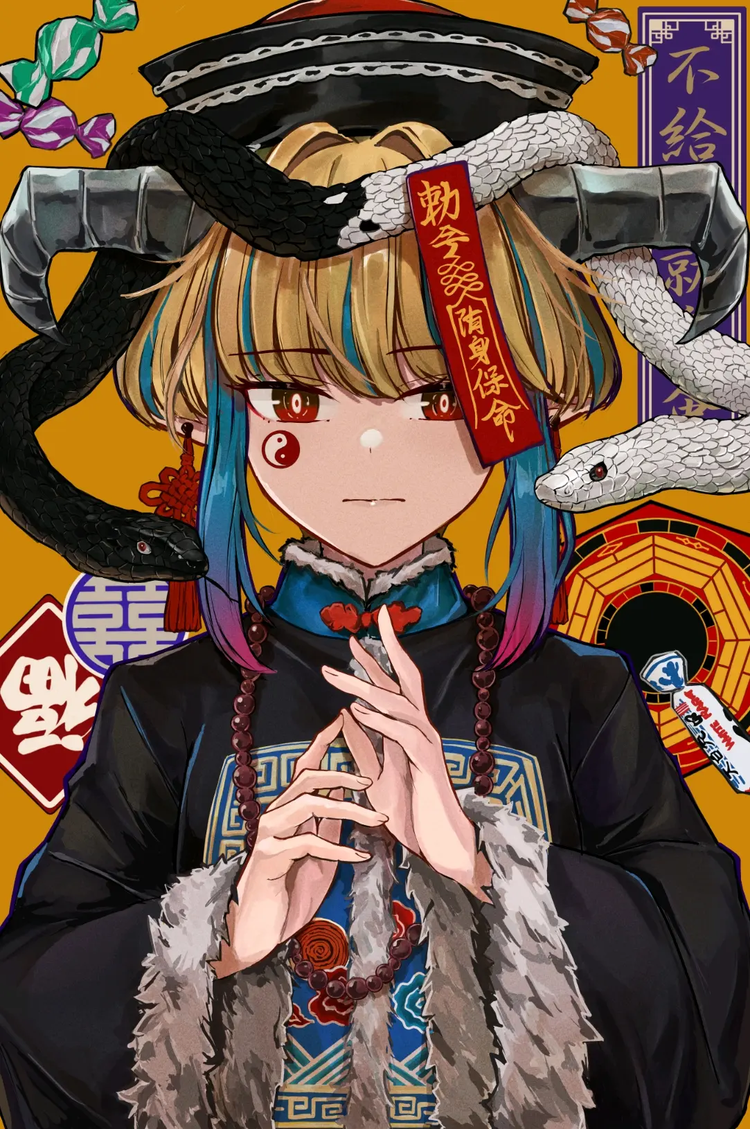 恐怖又可爱？ – 中式僵尸插画特辑