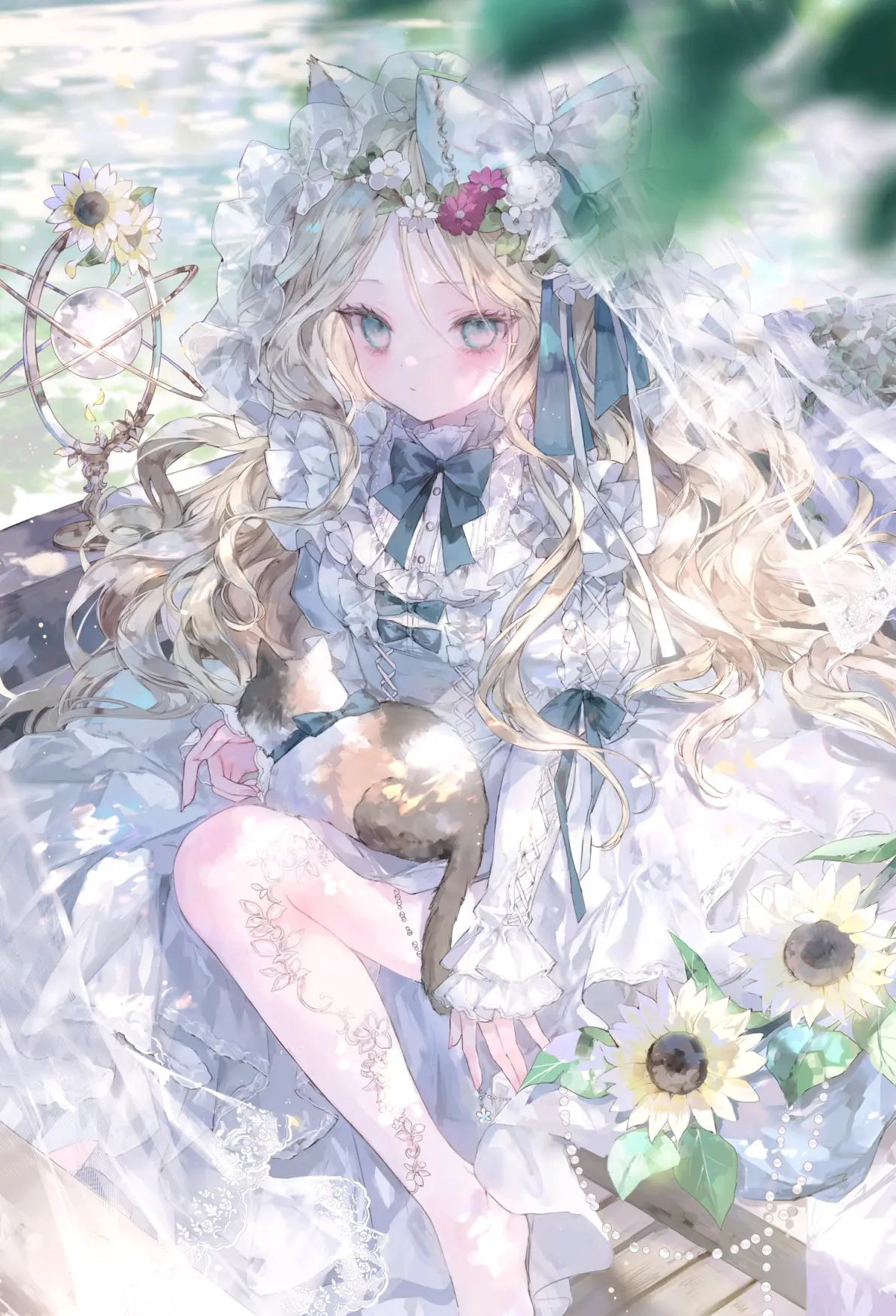 格式花样任君选！ – 花纹丝袜插画特辑