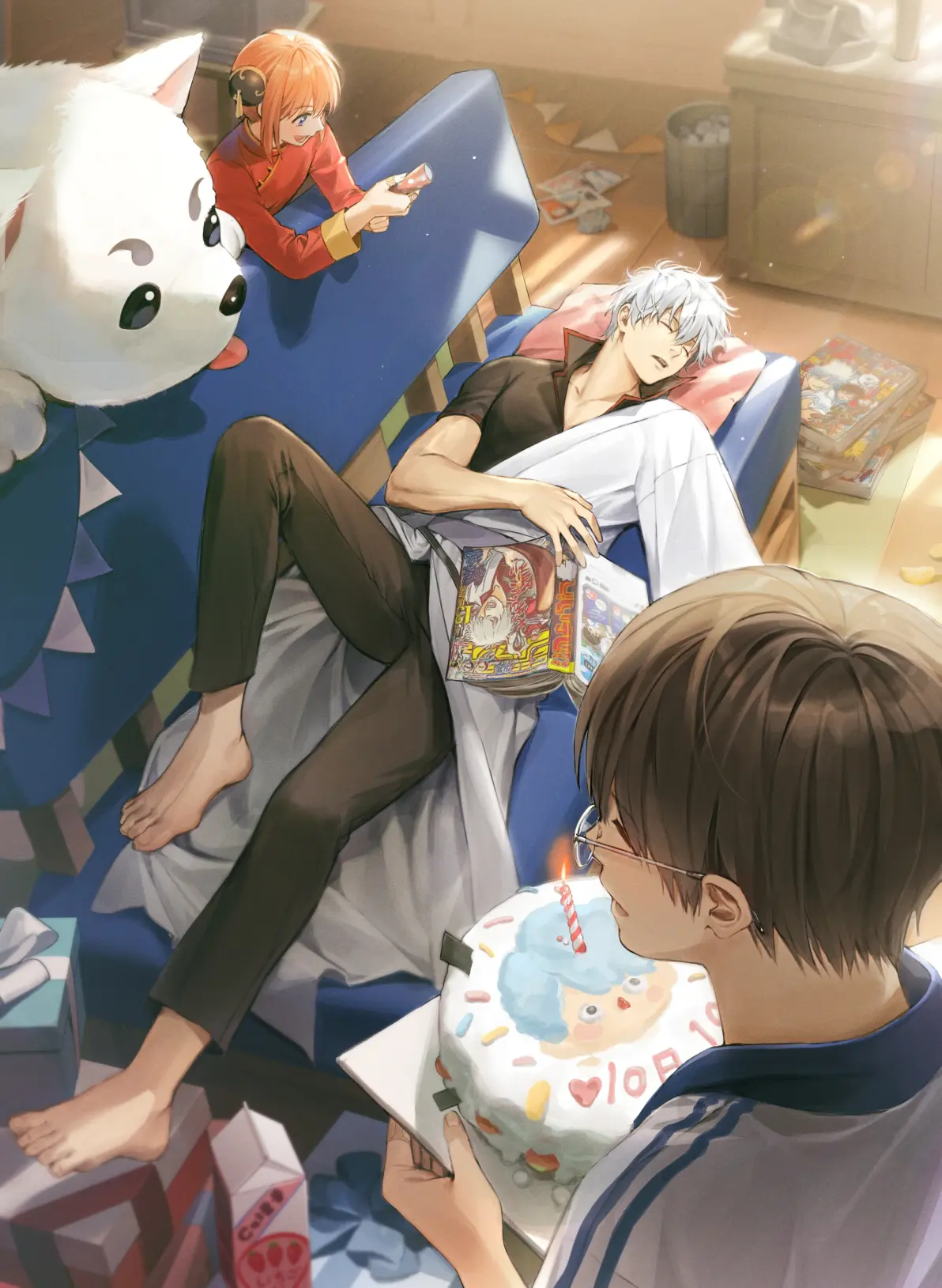 幸福梦乡 – 睡脸插画特辑