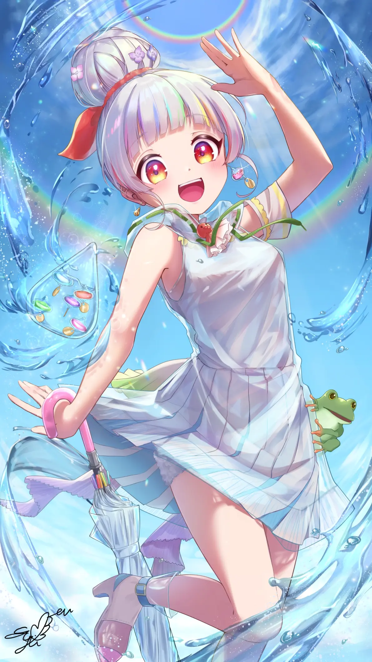 七彩拱桥♪ – 彩虹插画特辑