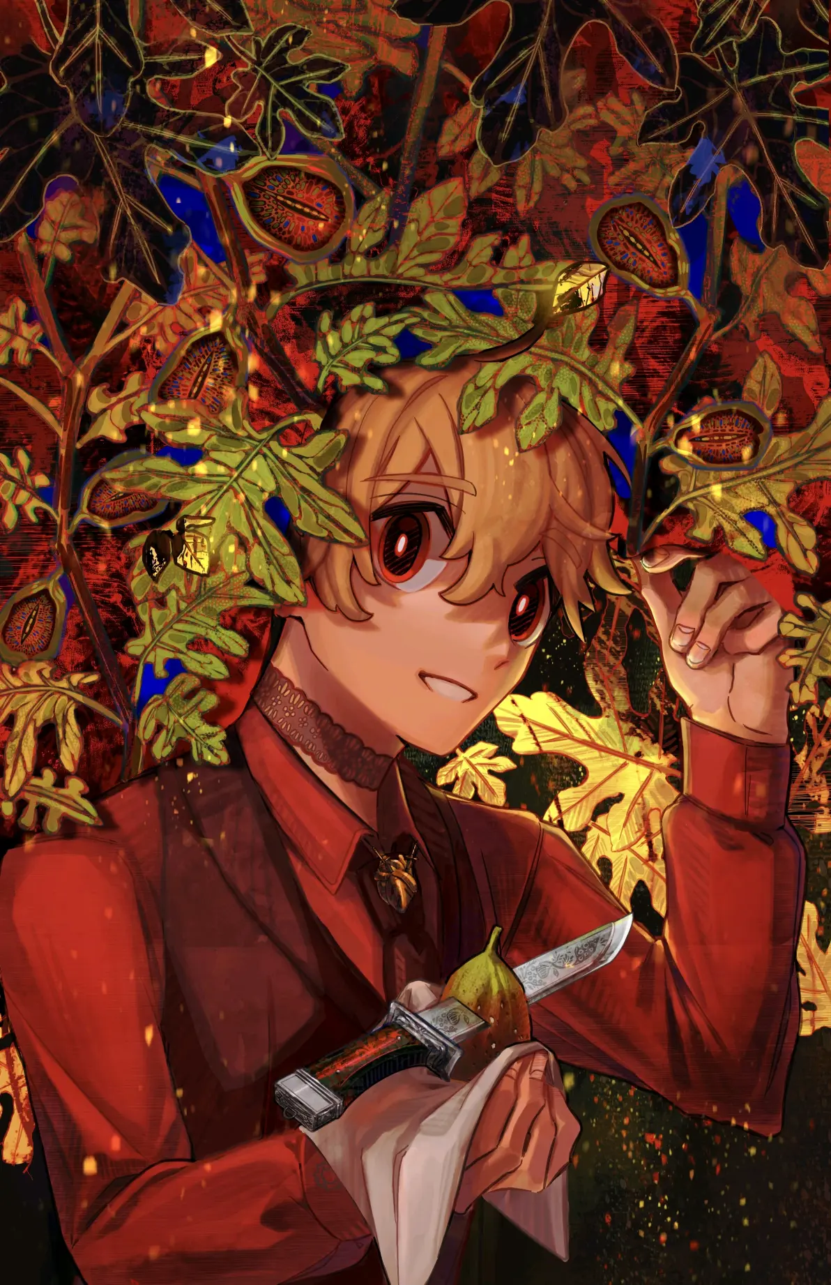 冰冷的光芒 – 刀具插画特辑