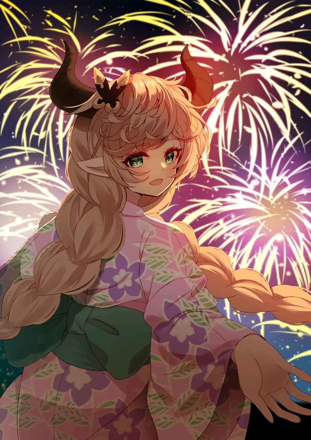 夏日风情♡ – 浴衣女子插画特辑