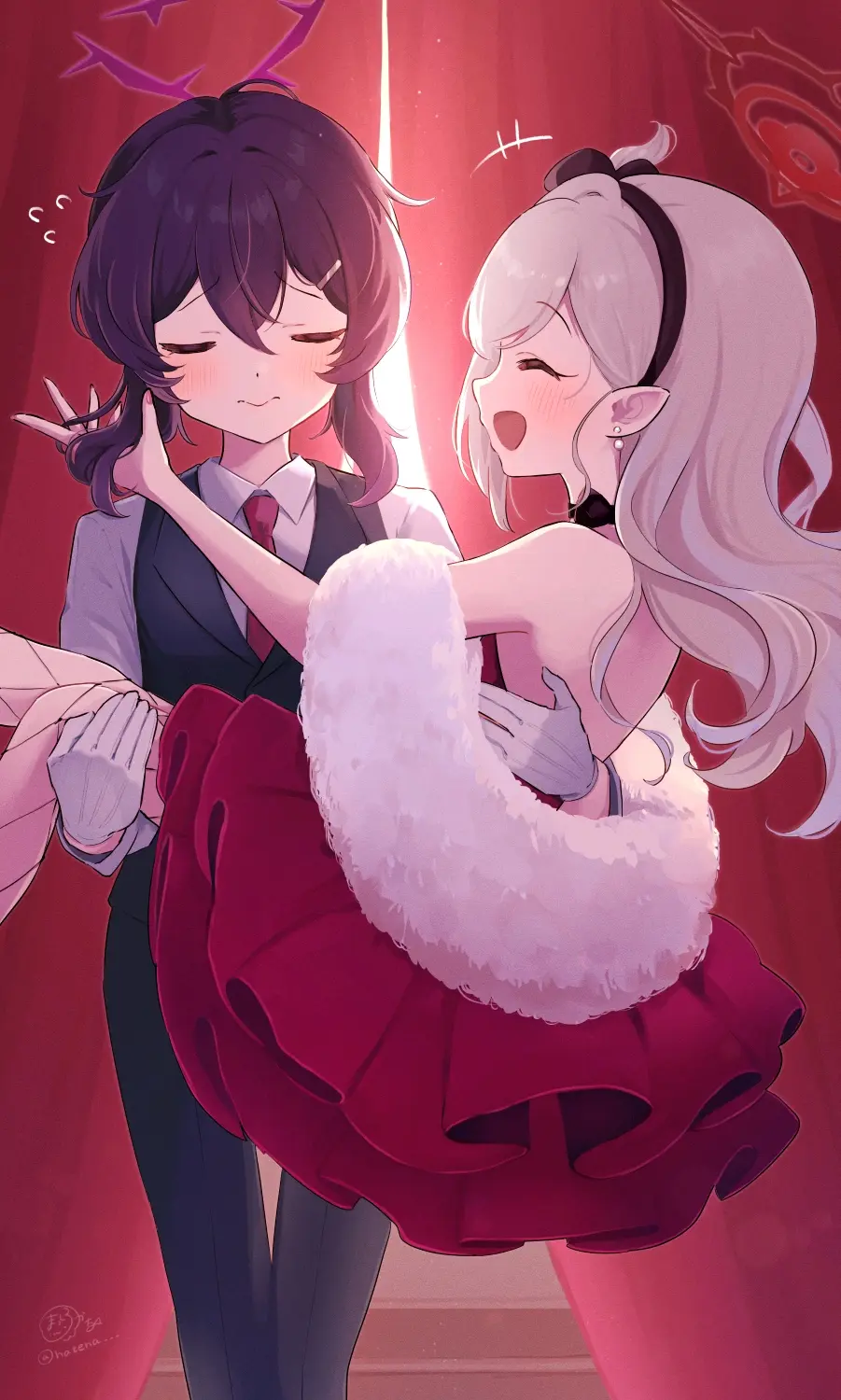 温柔包裹 – 「公主抱」插画特辑