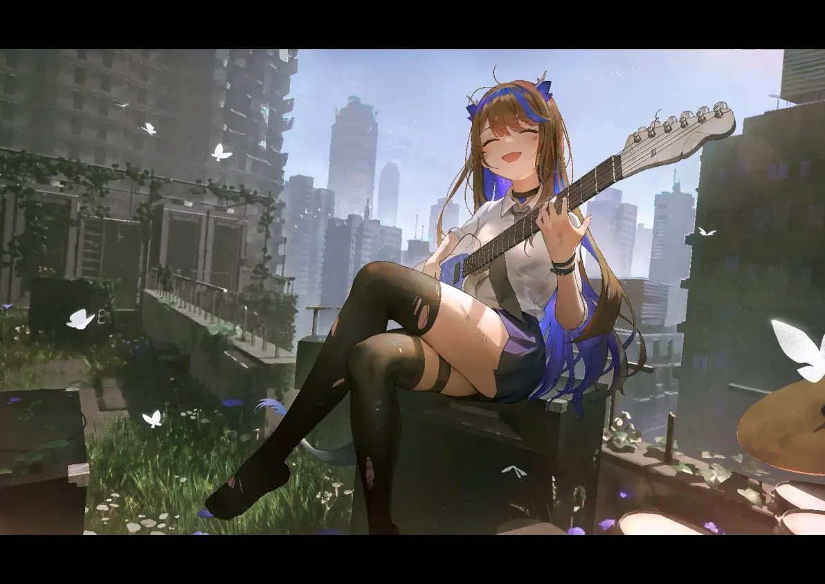 若隐若现的鲜艳色彩 – 内层挑染插画特辑