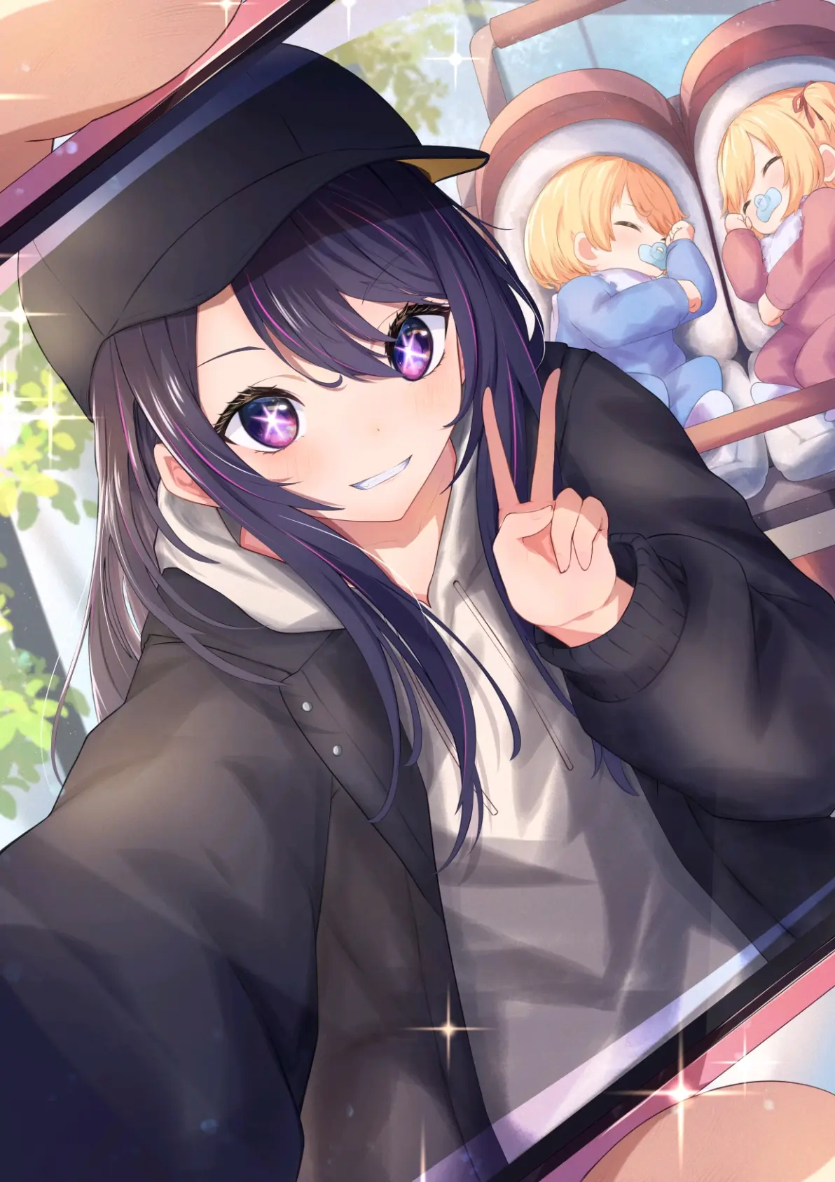 运动感十足♡ – 鸭舌帽插画特辑