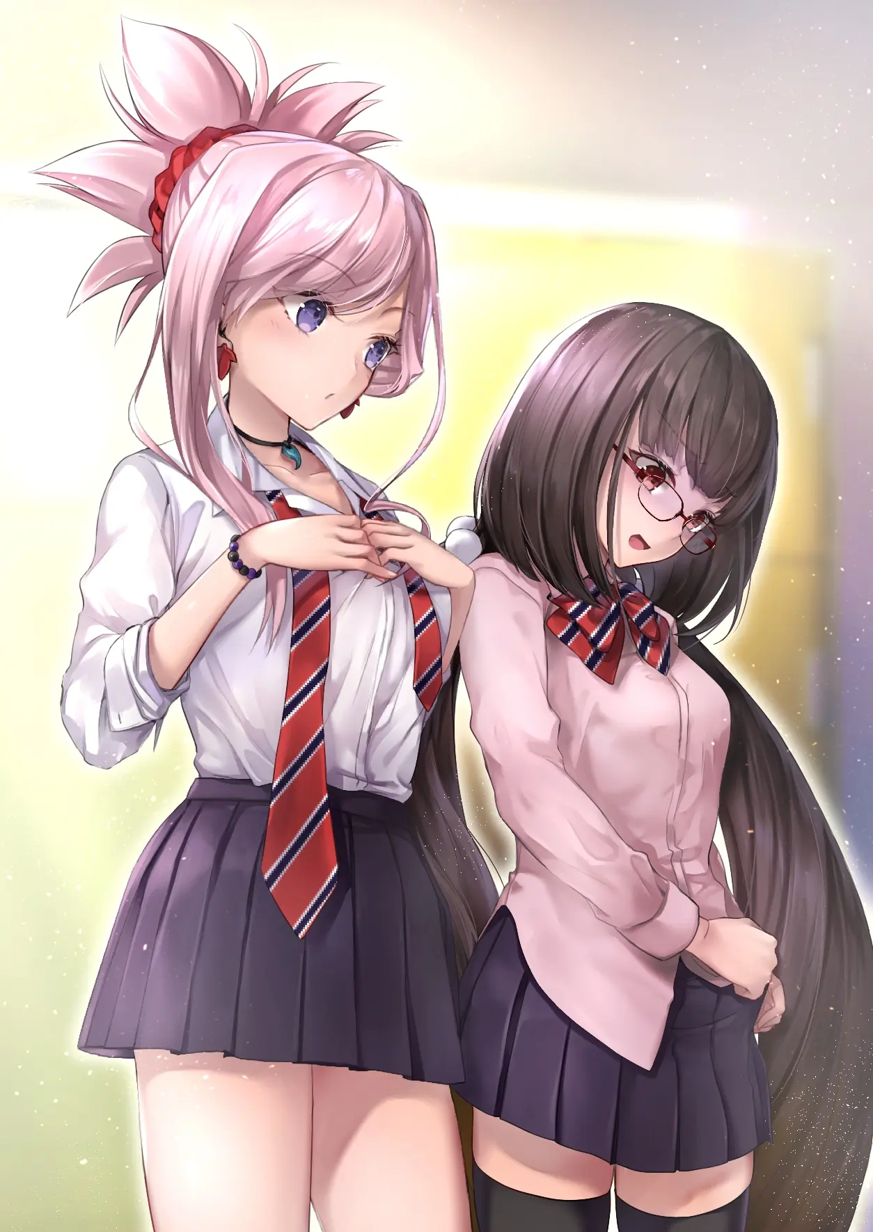 百合美图安利，谁能拒绝两个女孩子贴贴(百合)美图呢？