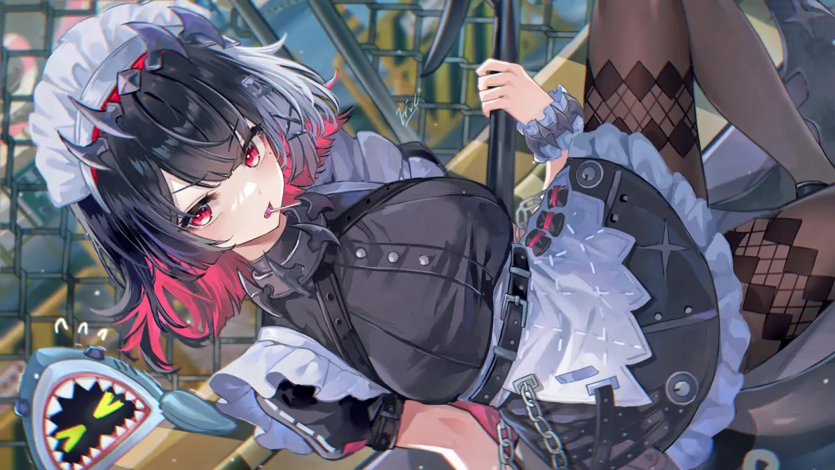 若隐若现的鲜艳色彩 – 内层挑染插画特辑