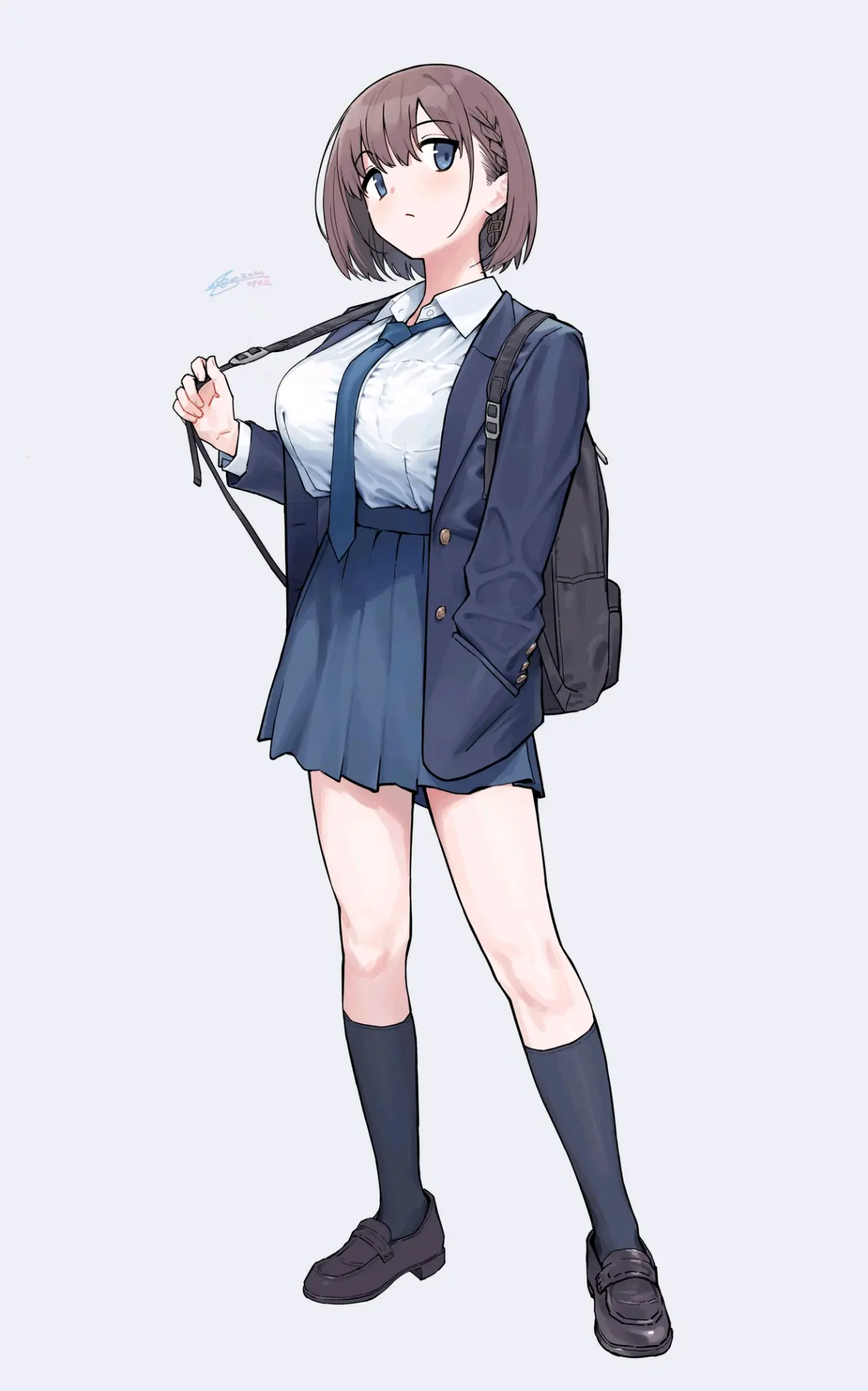 简约又时尚 – 西装制服外套女子插画特辑