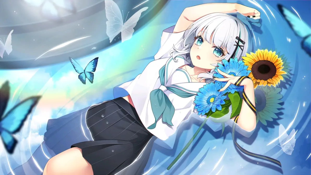 透明又清凉 – 浸在水中插画特辑