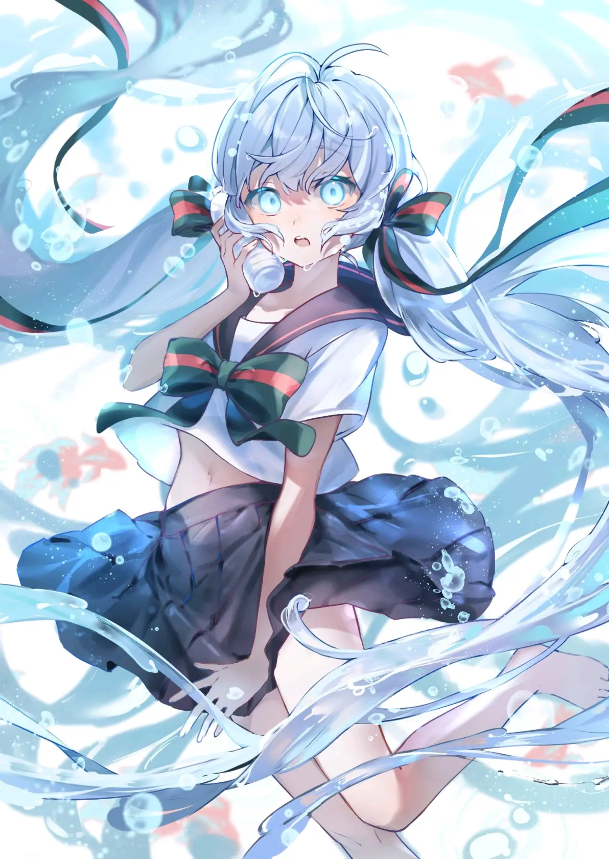 满溢的透明感 – 「#瓶未来」插画特辑