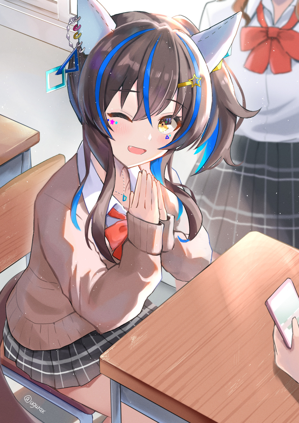 日本画师うぐら的插画作品推荐 快乐的辣妹马娘！