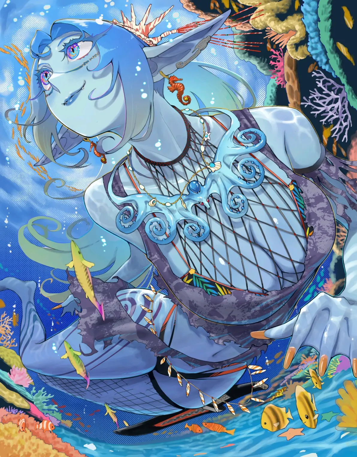 神秘又惹人怜爱 – 妖精插画特辑