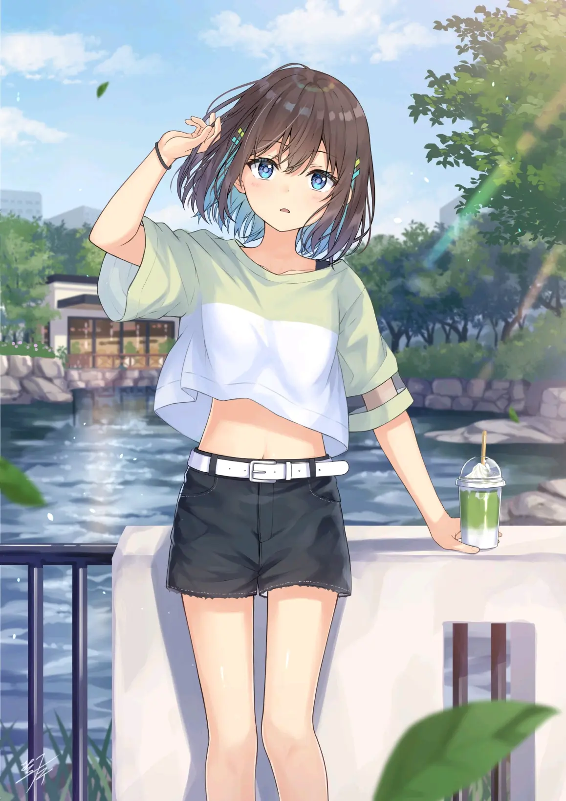 酷炫可爱都难不倒♡ – 波波头女子插画特辑