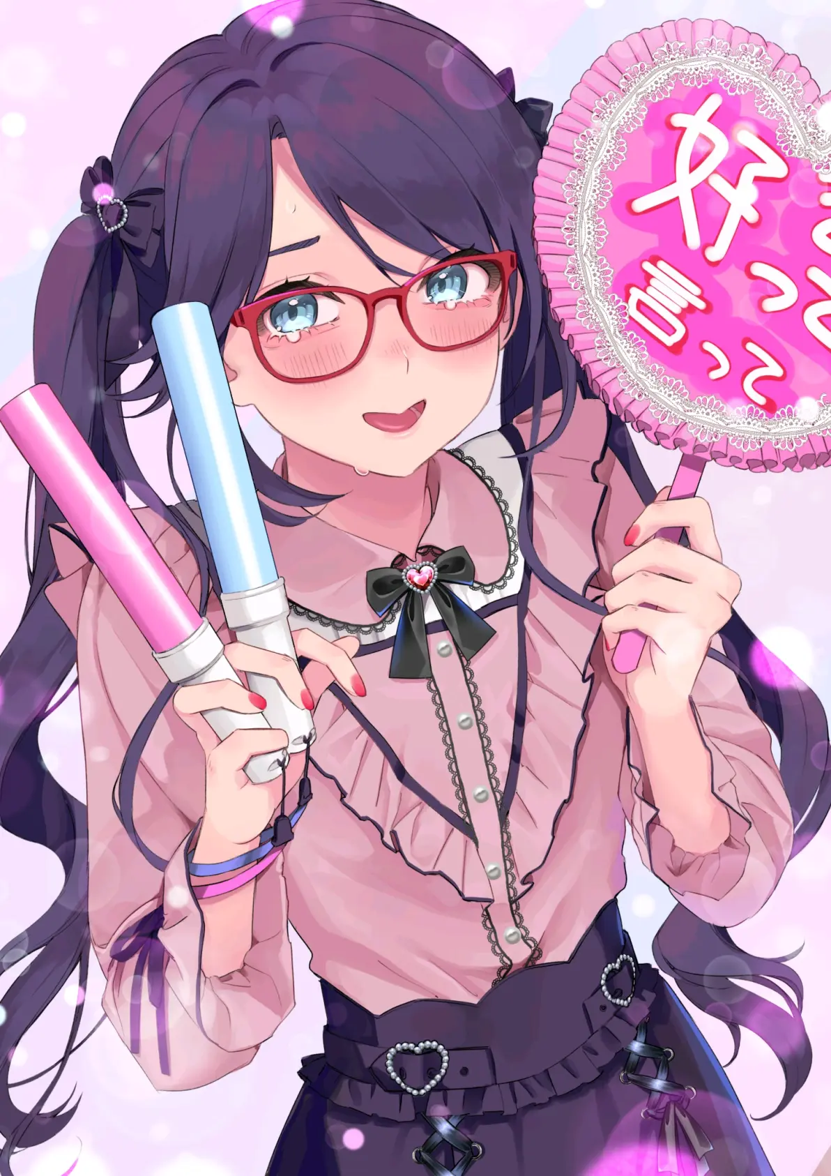 爱无止境♡ – 「推活周边」插画特辑