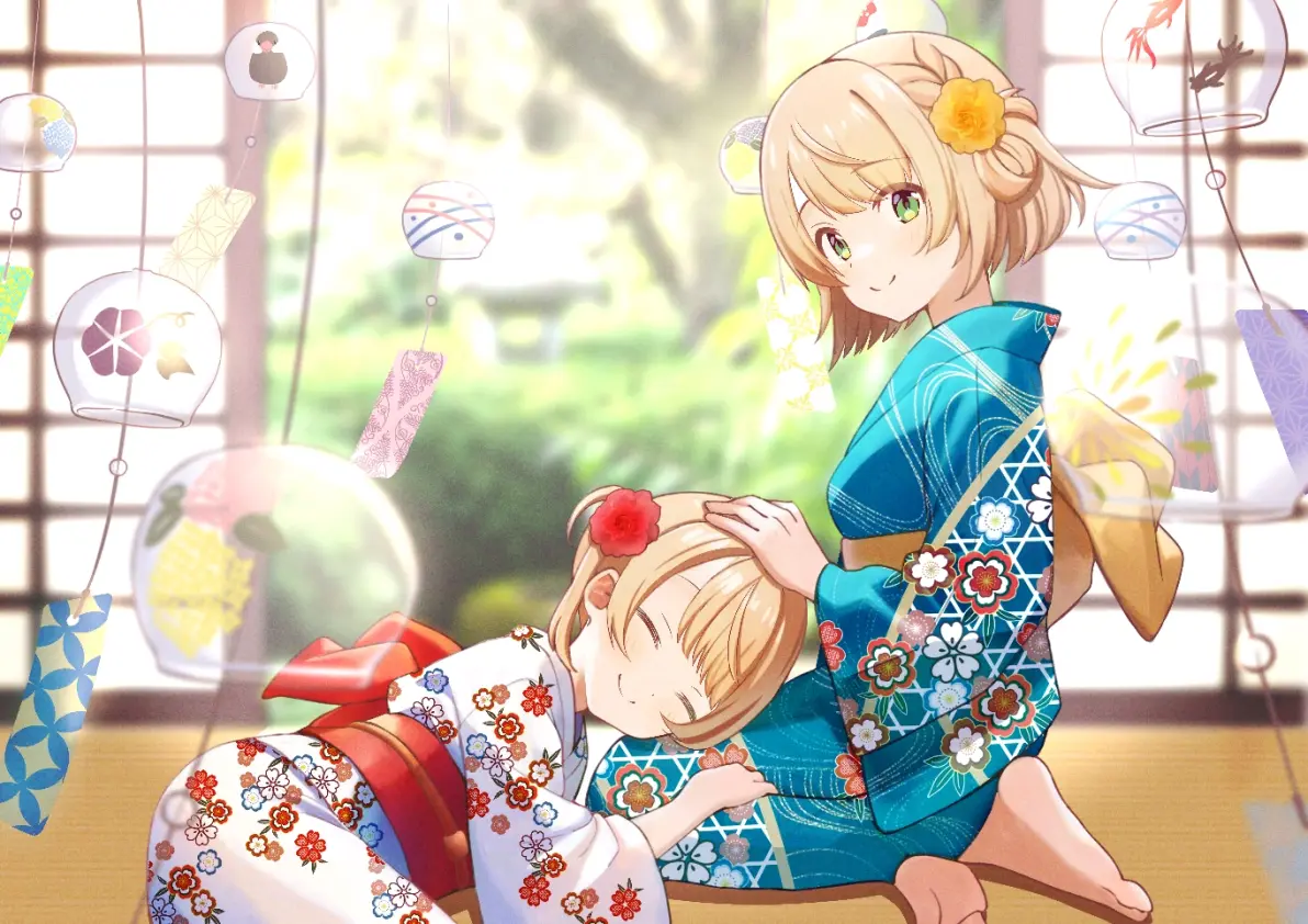 清凉治愈的声音 – 风铃插画特辑