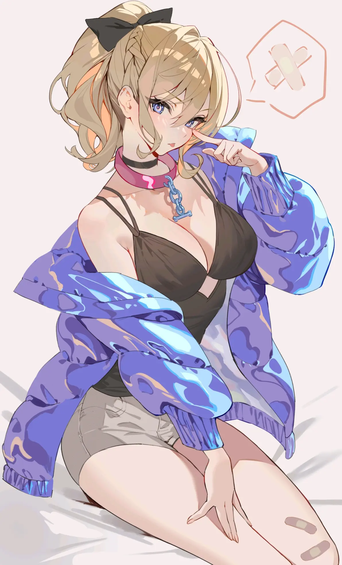 金光闪闪♡ – 金长发女子插画特辑