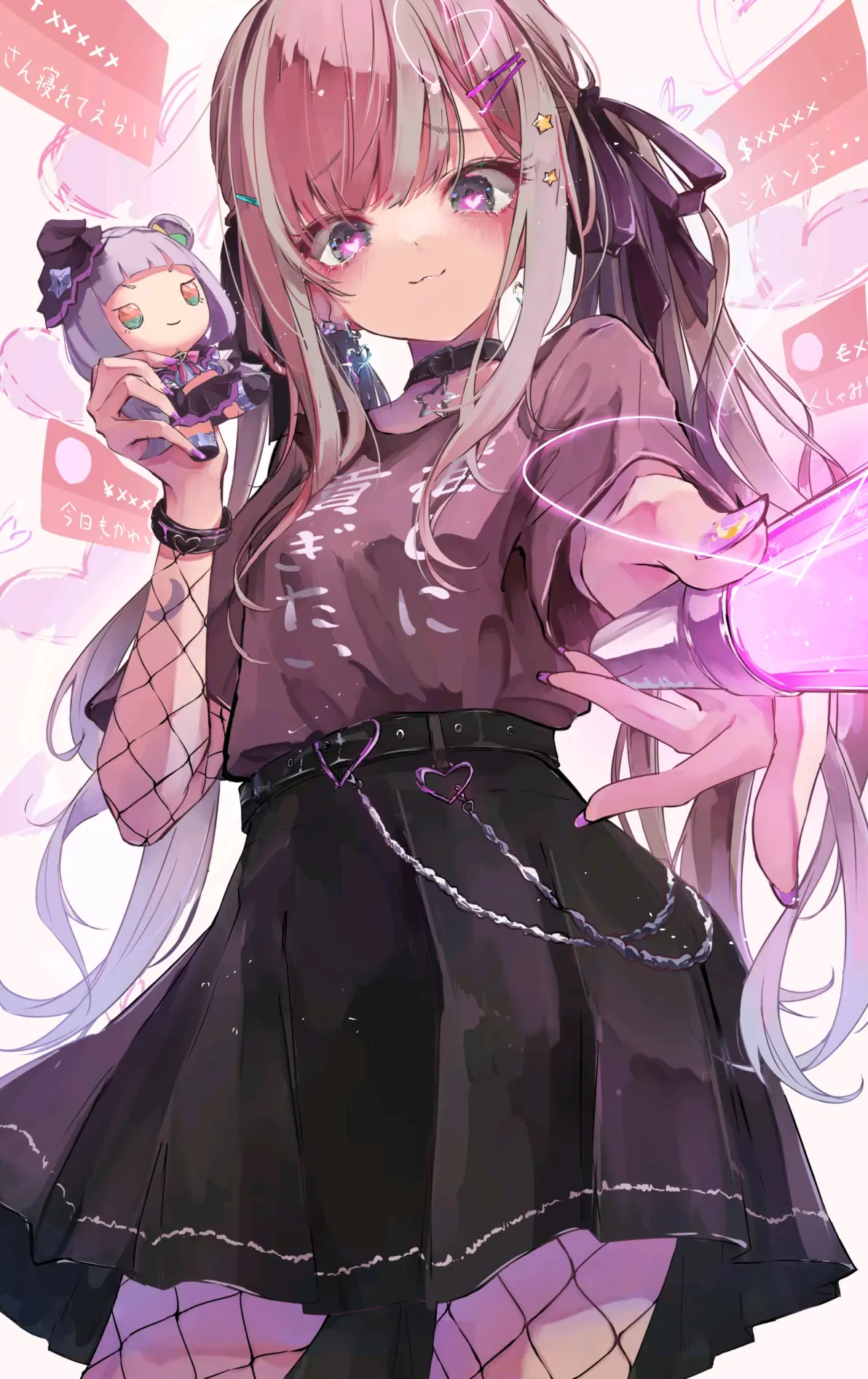 爱无止境♡ – 「推活周边」插画特辑