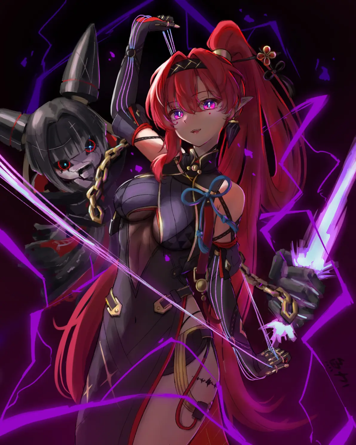 潜伏于黑暗中的调查员 – 《鸣潮》吟霖同人作品特辑