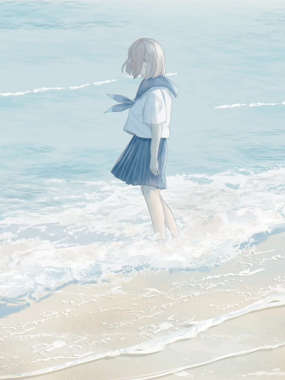 凉爽的临场感 – 水插画特辑