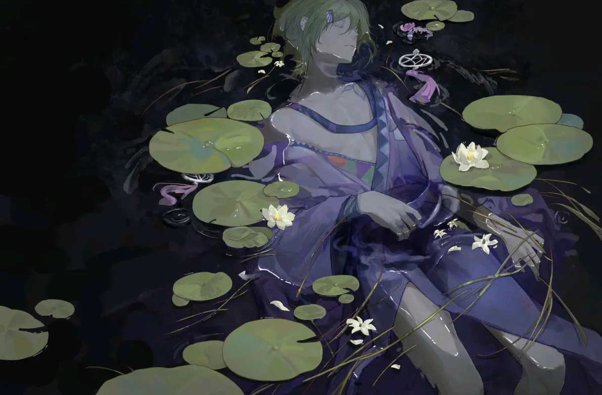 透明又清凉 – 浸在水中插画特辑