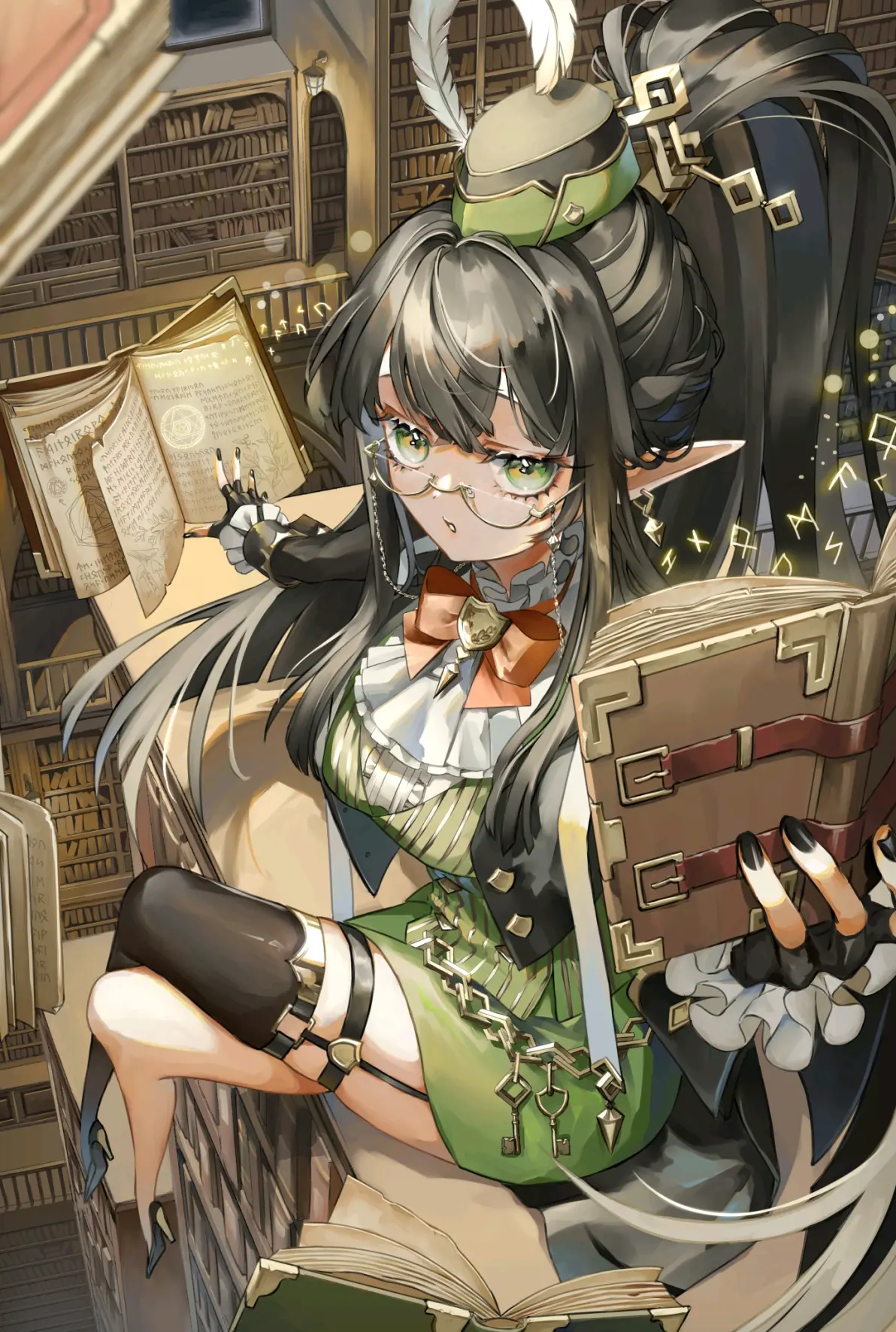 神秘又惹人怜爱 – 妖精插画特辑