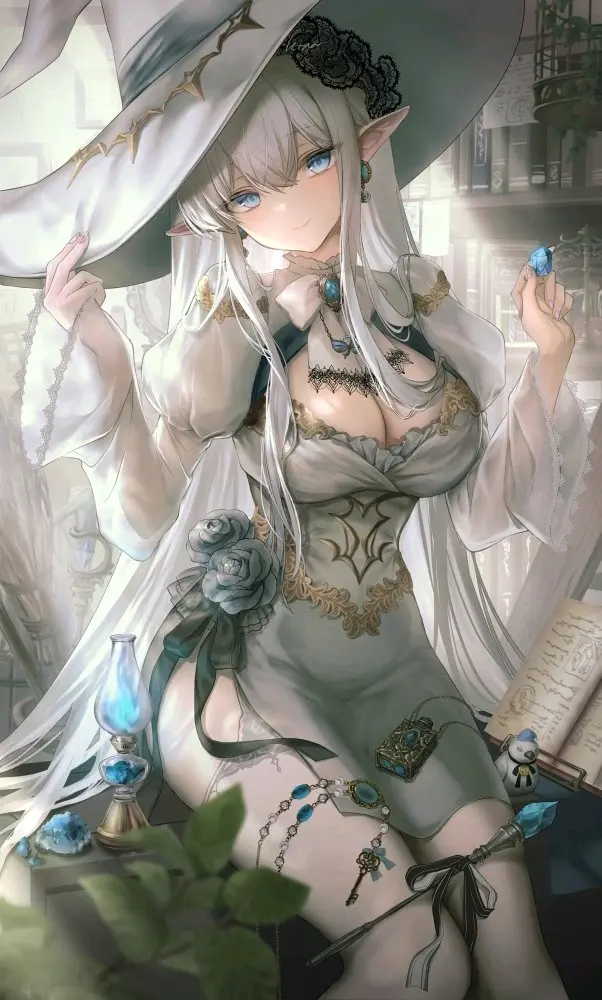 神秘又惹人怜爱 – 妖精插画特辑