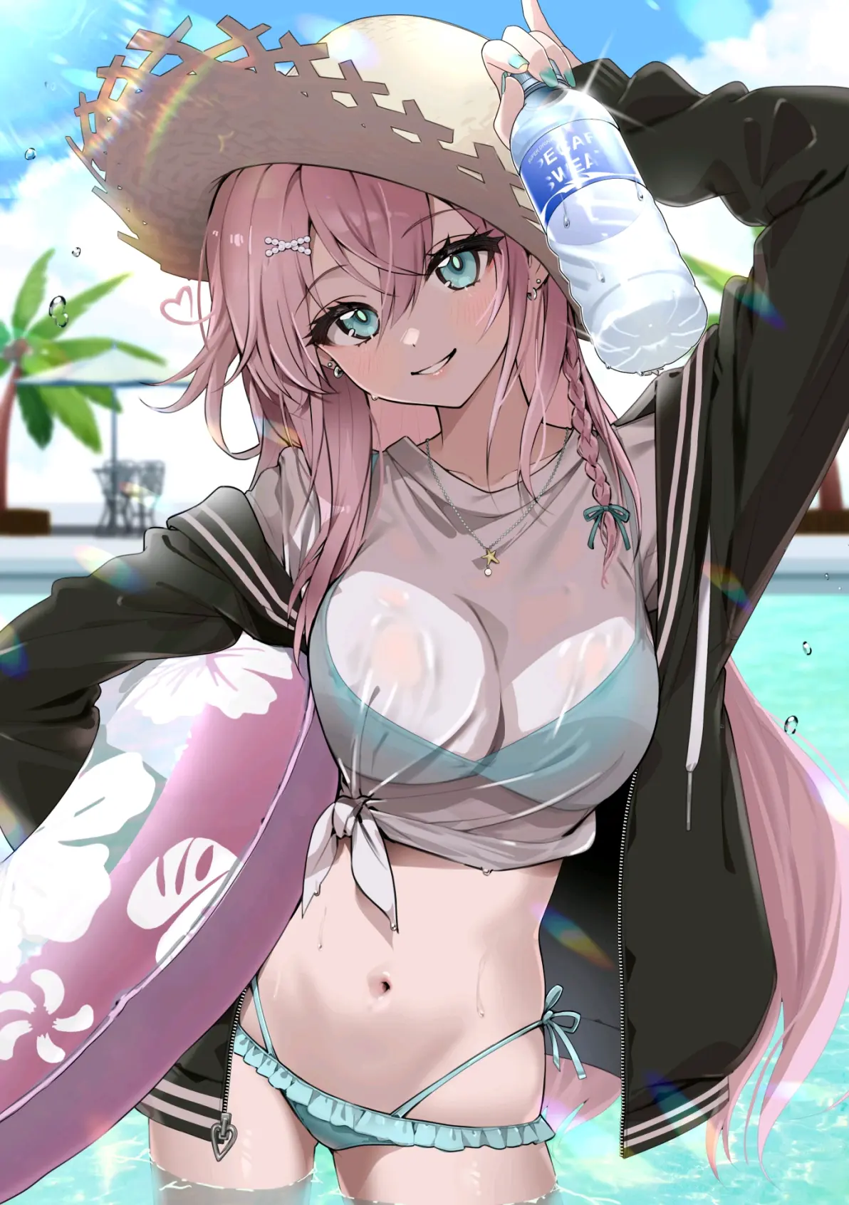 一秒切换风格！ – 「绑起衣摆」插画特辑