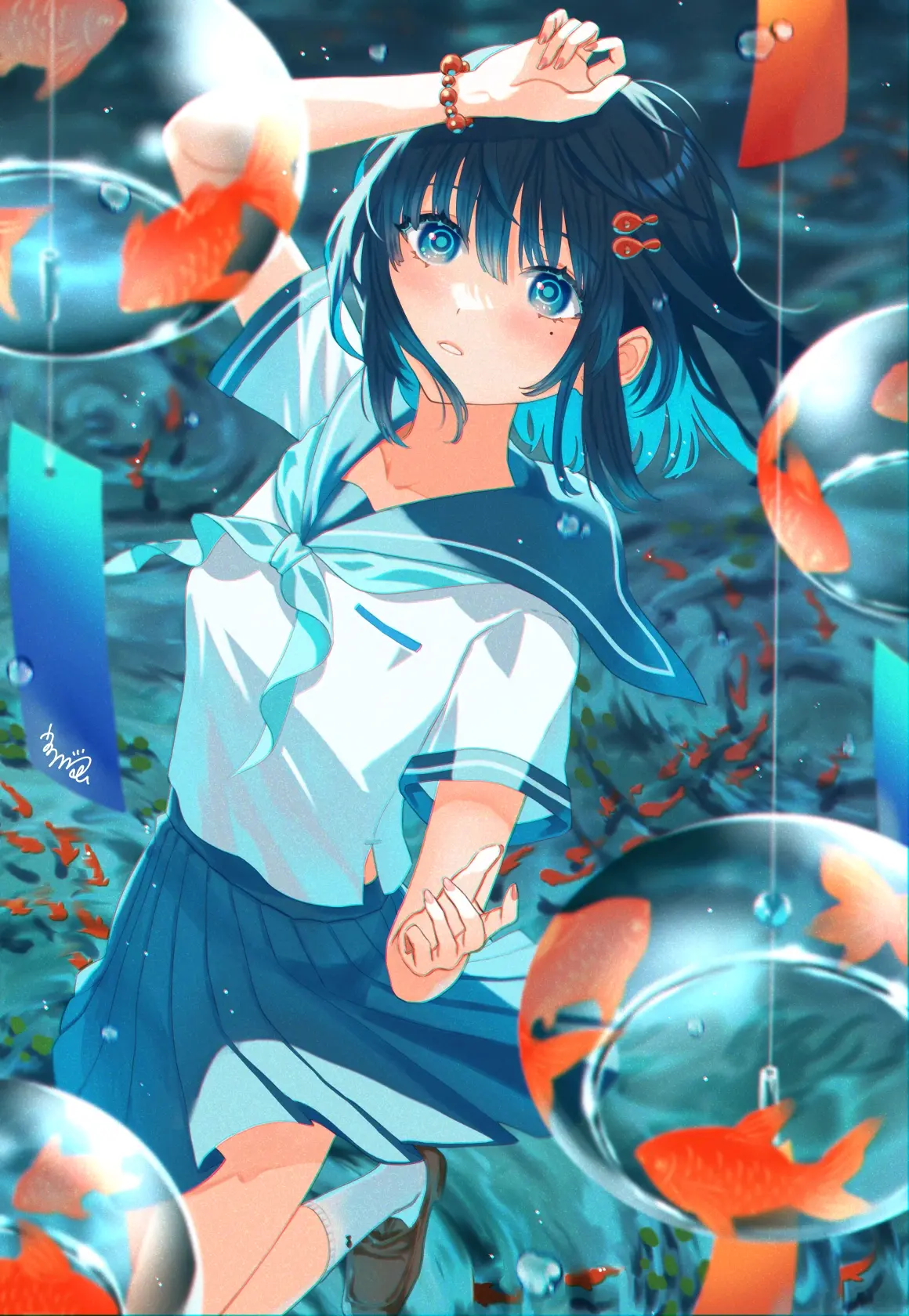 清凉治愈的声音 – 风铃插画特辑