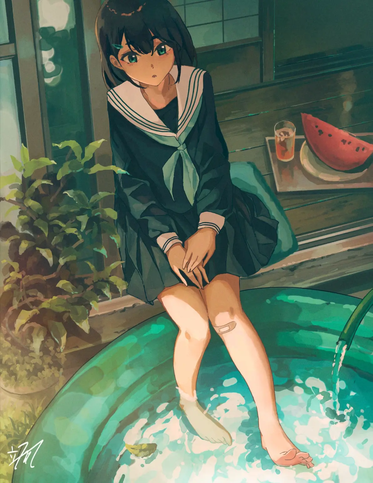 极具氛围的场所 – 廊台插画特辑