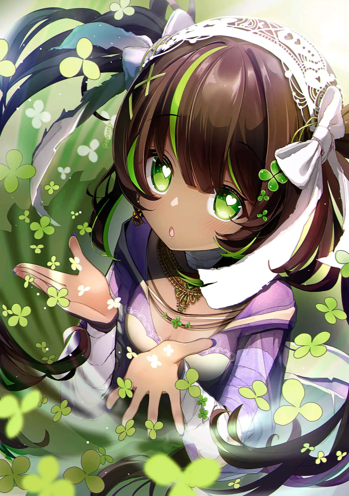 心动的眼神♡ – 「眼冒爱心」插画特辑