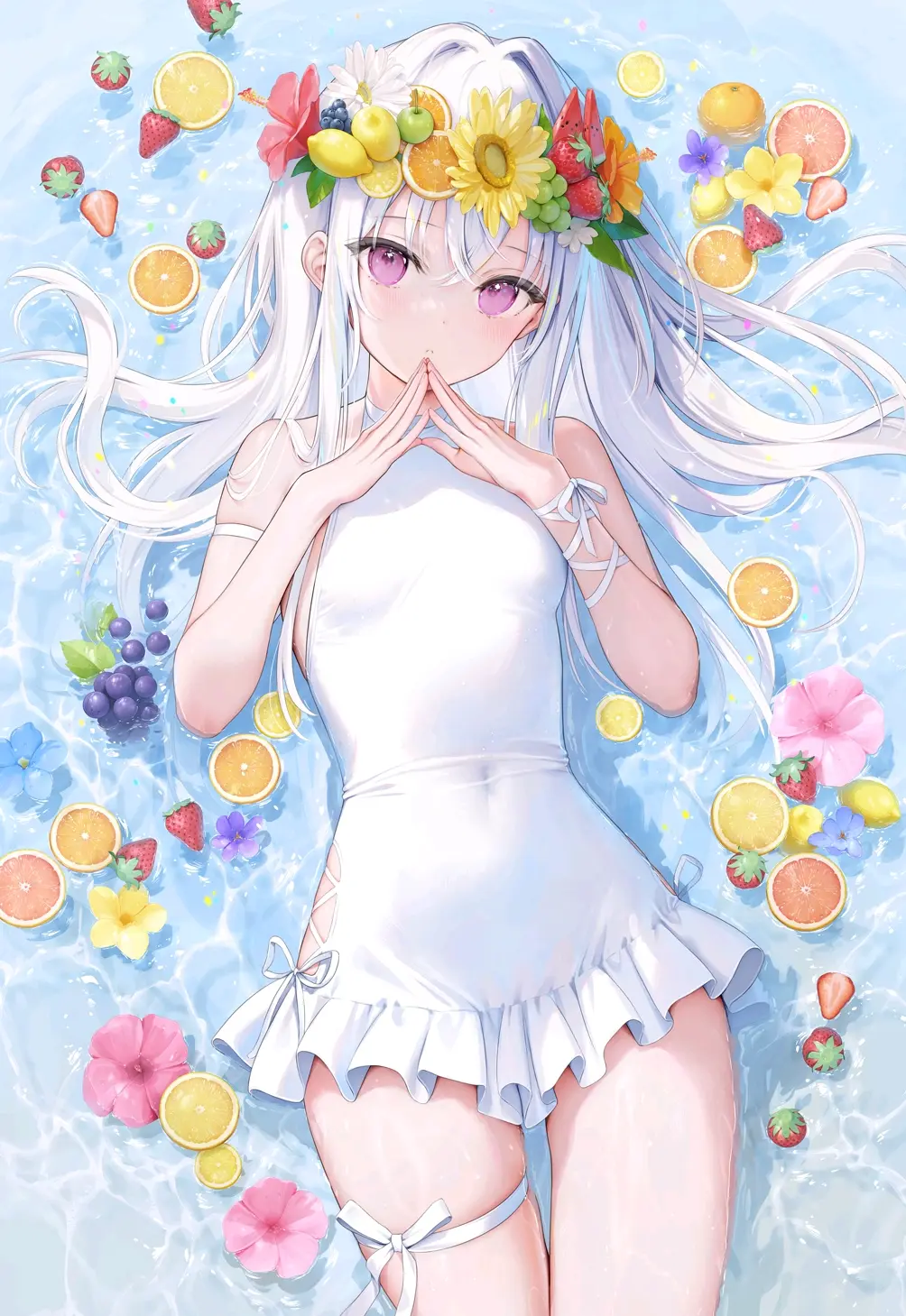 目光聚焦于指尖 – 手放嘴边插画特辑