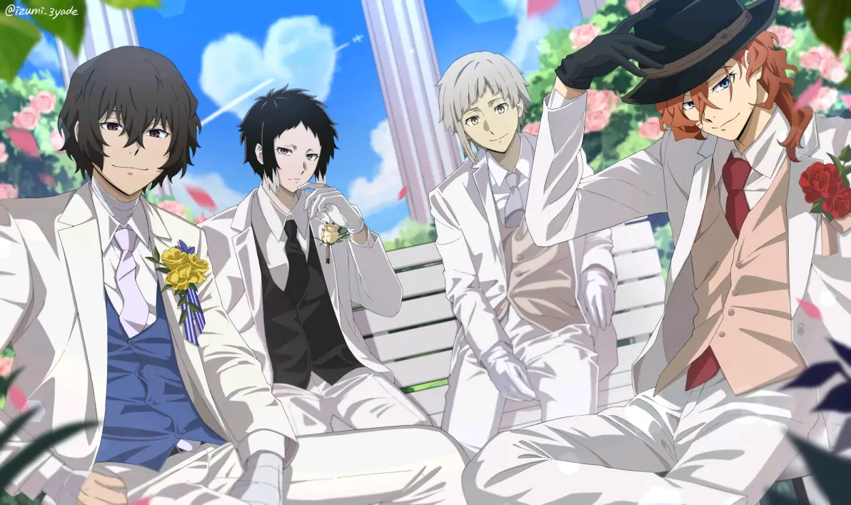 颈上的优雅 – 领带男子插画特辑