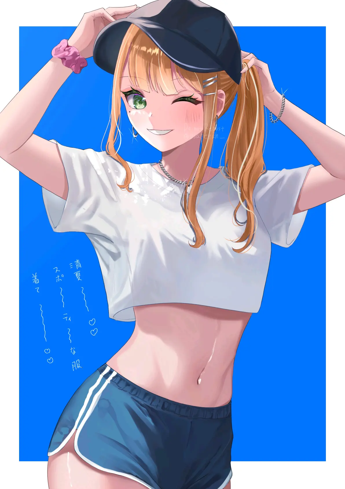 健康活力♡ – 女性肚脐插画特辑