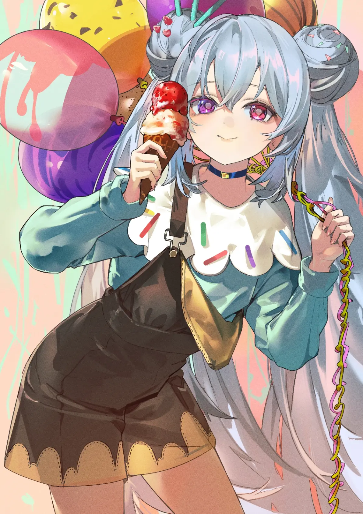 凉爽又甜美♡ – 冰淇淋插画特辑