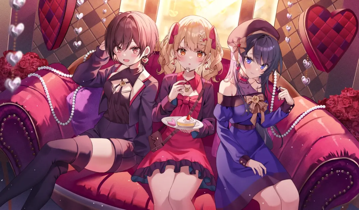 爱无止境♡ – 「推活周边」插画特辑