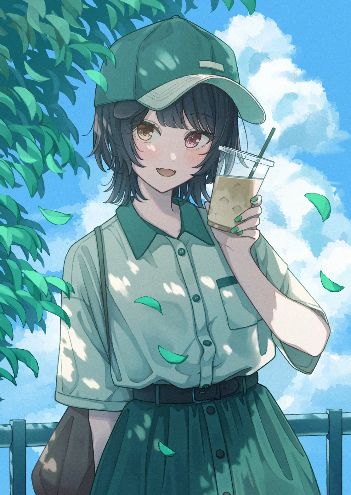 运动感十足♡ – 鸭舌帽插画特辑