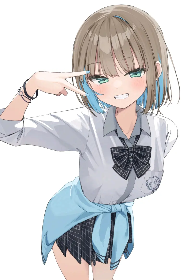 若隐若现的鲜艳色彩 – 内层挑染插画特辑