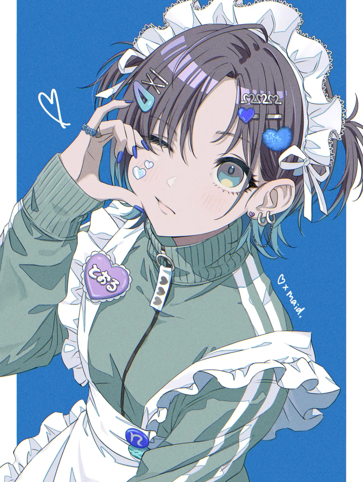 休闲又可爱♡ – 运动女仆装插画特辑