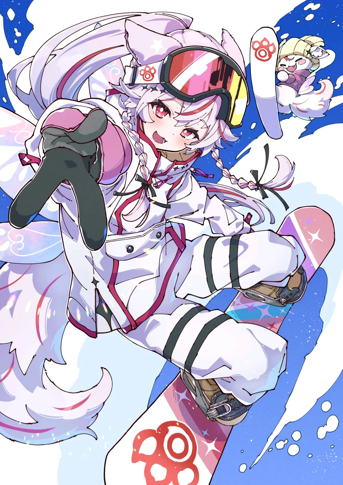 阳光又积极♪ – 剪刀手插画特辑