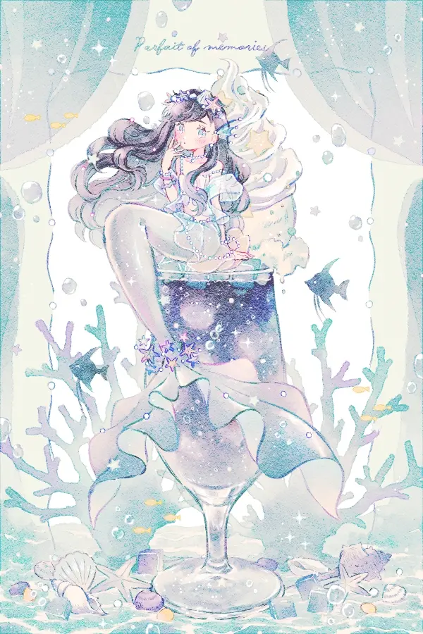 满满的甜蜜♡ – 芭菲插画特辑